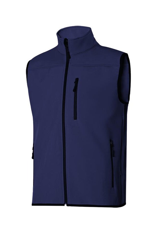 CHALECO MULTIBOL SOFT SHELL AZUL TALLA L