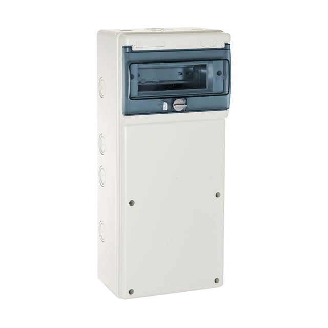 CUADRO ELÉCTRICO PARA SUPERFICIE EN OBRA DE 8 ELEMENTOS IP65 SOLERA