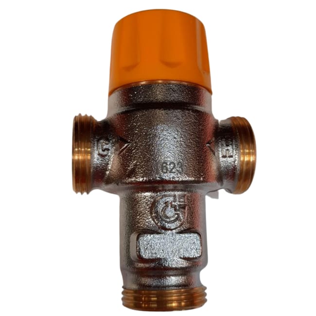 VÁLVULA TERMOSTÁTICA MEZCLADORA  Ø3/4