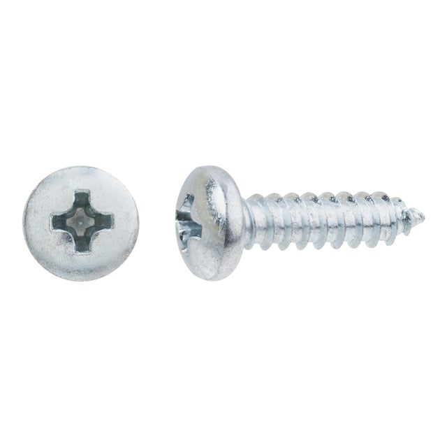 TORNILLOS ROSCA PARA METAL CINCADOS 4,8X19MM. 250UDS