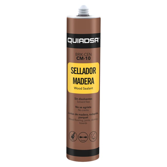 MASILLA ACRILICA PARA MADERA 300ML WENGUÉ - 1