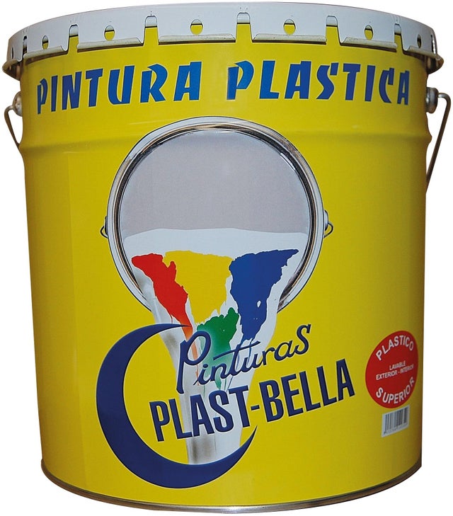 PINTURA PLASTICA BLANCA MATE 15L MATE SUPERIOR