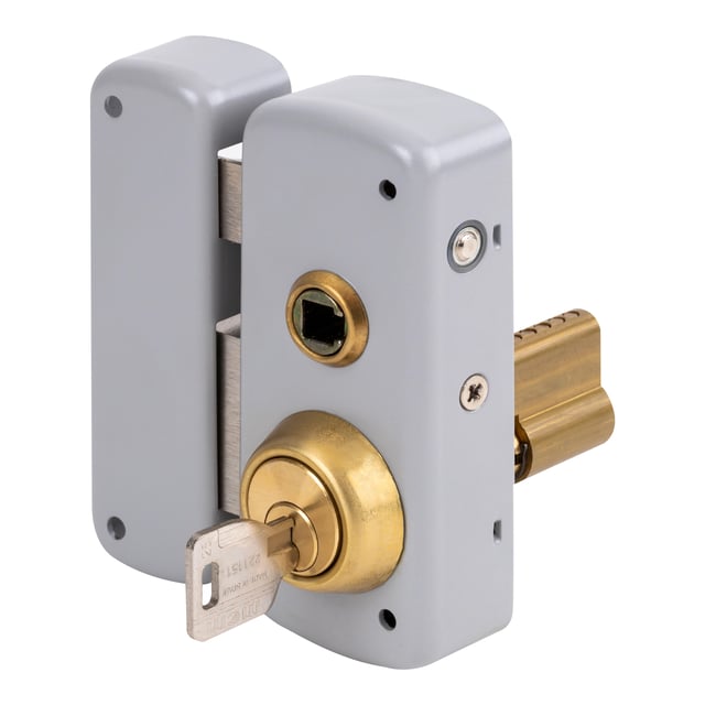 CERRADURA SOBREPONER 50  MM. 2556BP PINTADA IZQUIERDA MCM 