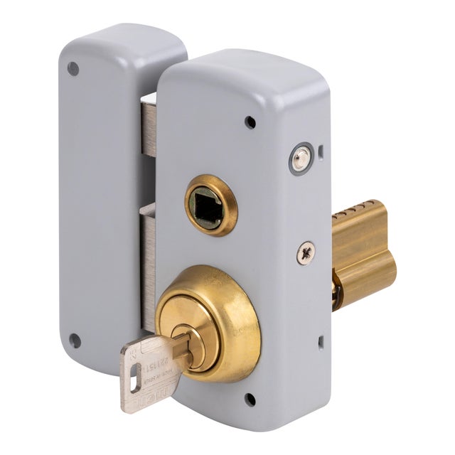 CERRADURA SOBREPONER 50  MM. 2556BP PINTADA IZQUIERDA MCM 