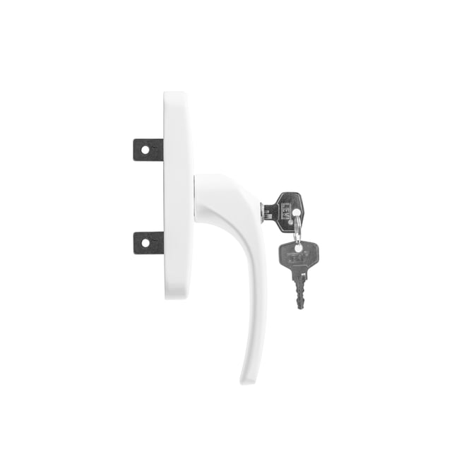 MANIVELA CREMONA CON LLAVE BLANCO