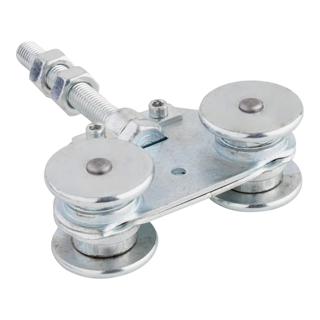 ROLDANA DOBLE PARA PUERTA CORREDERA CARRIL U DE 60 MM  - 1