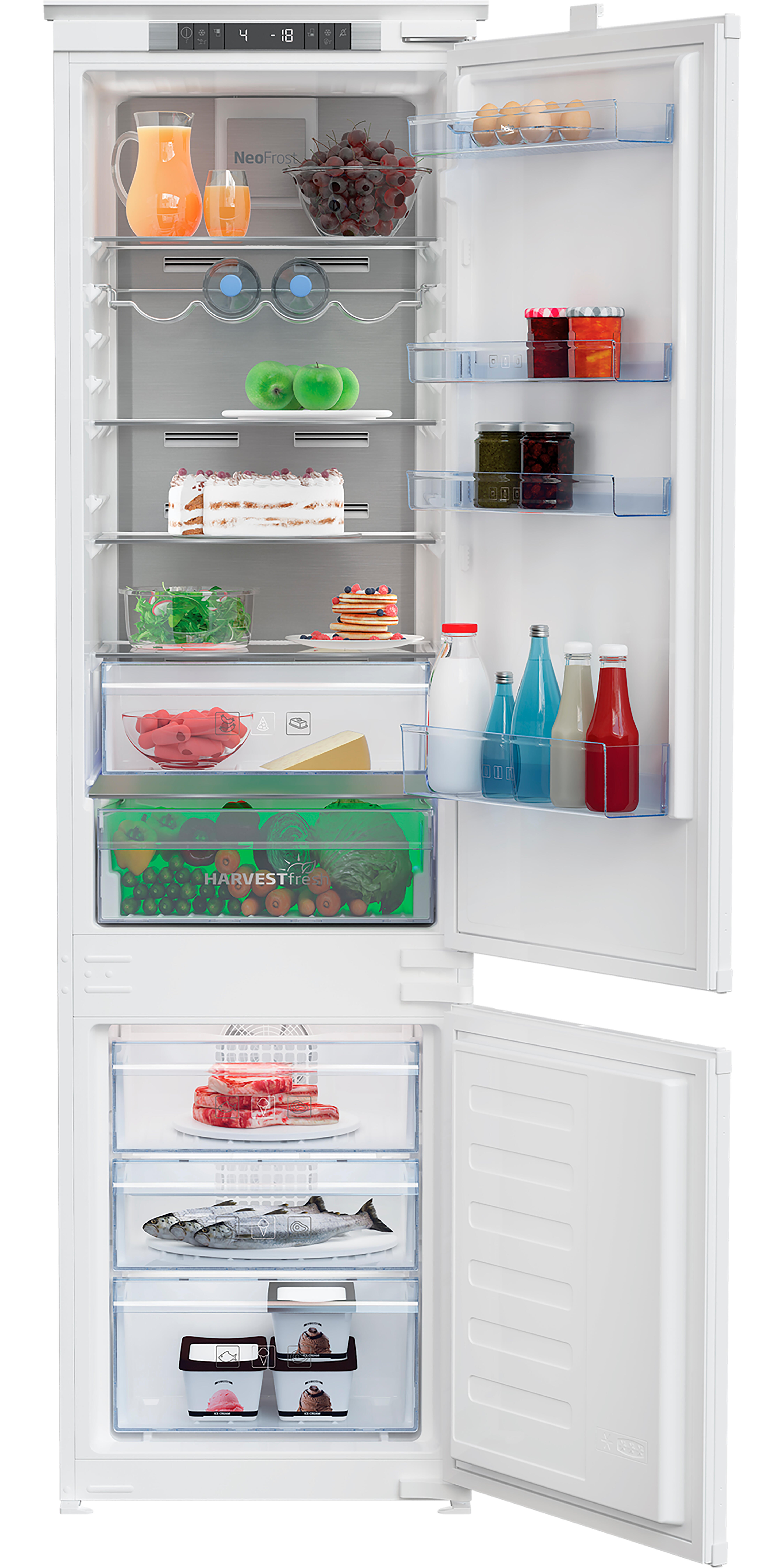 FRIGORIFICO COMBI COLOR BLANCO BEKO BCNA 306E4SN  - 2