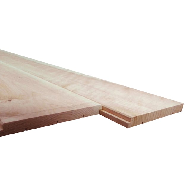 TABLA DE ABETO TECHO SOLAPADA 250X18.5X1.9 CM 5 UDS