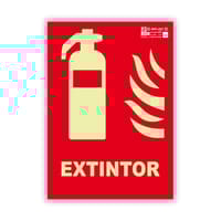 SEÑAL FOTOLUMINISCENTE EXTINTOR 1UD - 1