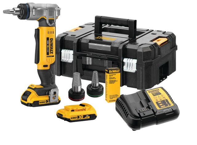EXPANDIDORA PEX 16-20-25MM 18V 2X2AH DEWALT