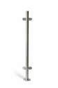 POSTE CENTRAL AISI316 SATINADO PARA CRISTAL - 1