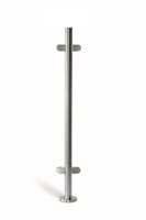 POSTE CENTRAL AISI316 SATINADO PARA CRISTAL - 1