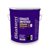 ESMALTE SINTETICO SATINADO 4L NEGRO - 1