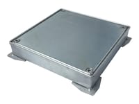 TAPA RELLENABLE 30X30CM ACERO GALVANIZADO - 1