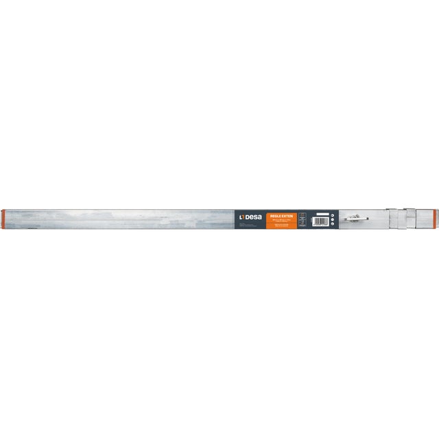 REGLE EXTENSIBLE ACERO GALVANIZADO CON PESTAÑA 1,5 A 2,9M