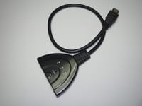ADAPTADOR HDMI 3E/1S MACHO CON CABLE - 1