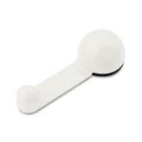 TOPES PARA PUERTAS PLÁSTICO ADHESIVO BLANCO 2 UDS - 1