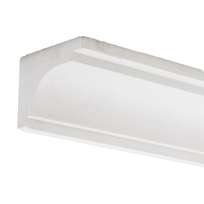 MOLDURA DE ESCAYOLA MEDIA CAÑA 8X6 CM 1 M - 1