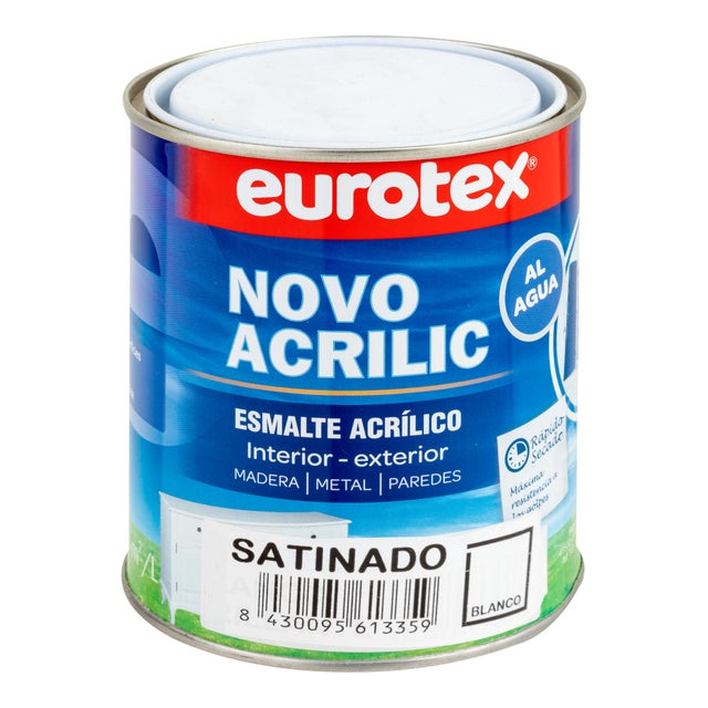 ESMALTE ACRÍLICO SATINADO NOVOACRILIC 750 ML BLANCO