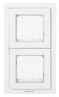 MARCO DOBLE SERIE ZENIT ESTANCA IP55 BLANCO - 1