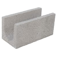 ZUNCHO DE HORMIGÓN GRIS 39X19X19 CM - 1