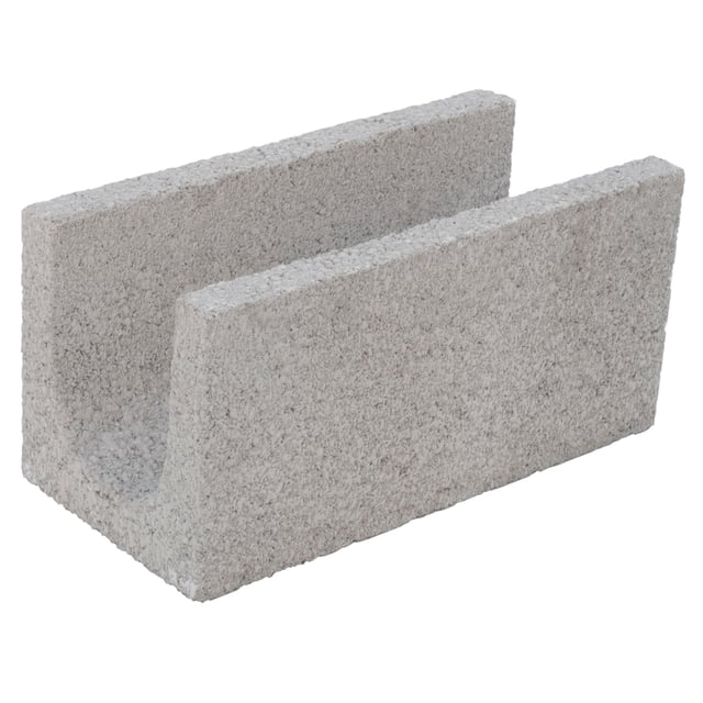 ZUNCHO DE HORMIGÓN GRIS 39X19X19 CM