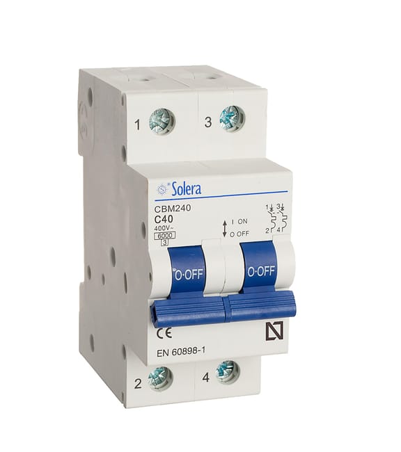 AUTOMÁTICO MAGNETOTÉRMICO 2P 40A SOLERA - 1