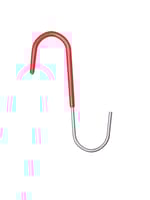 GANCHO PARA COLGAR EN PARED METÁLICO 200MM - 1