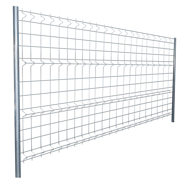 VALLA MÓVIL DE OBRA GALVANIZADA 1,74X3,5M - 1