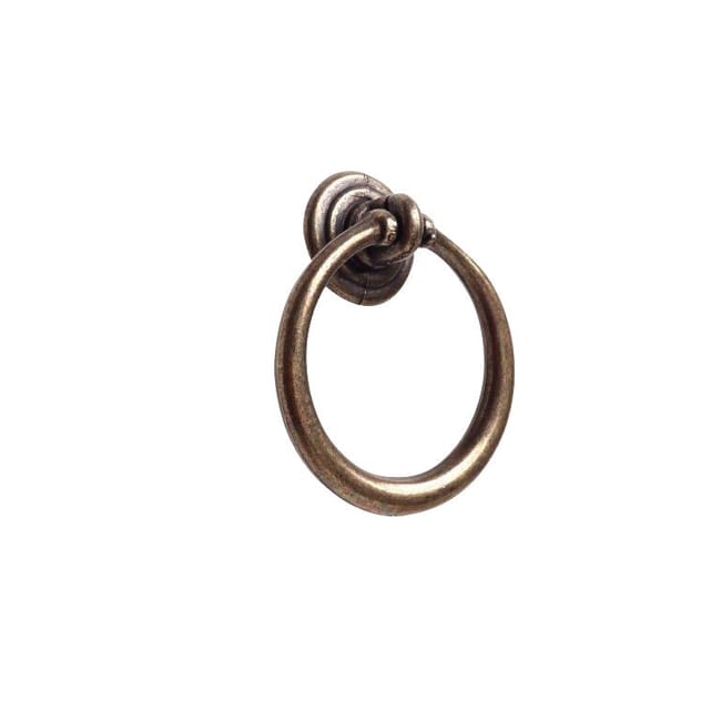 TIRADOR MUEBLE METAL ZAMAK CUERO VIEJO MODELO 3204.40 - 1