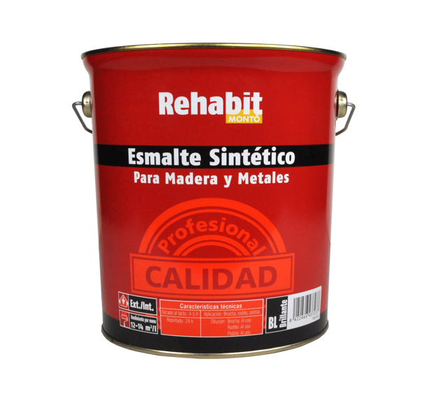 BASE ESMALTE SINTÉTICO BRILLANTE MONTO 4L CLAROS