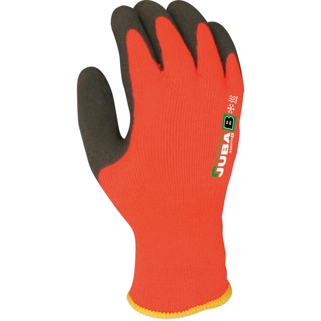 GUANTE POLIESTER / LATEX FRIO CALOR TALLA 9 JUBA H5300TH - 1