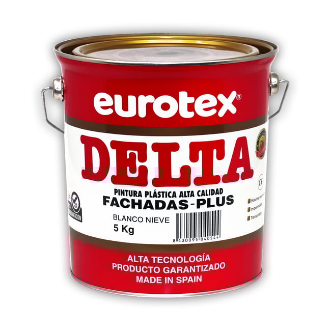 REVESTIMIENTO FACHADAS DELTA PLUS  5KG BLANCO - 1