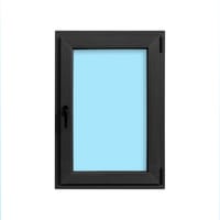 VENTANA PVC  OSCILOBATIENTE GRIS GRAFITO 70X100CM - 1