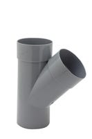 DERIVACIÓN 45º Ø160MM MACHO-HEMBRA PVC - 1