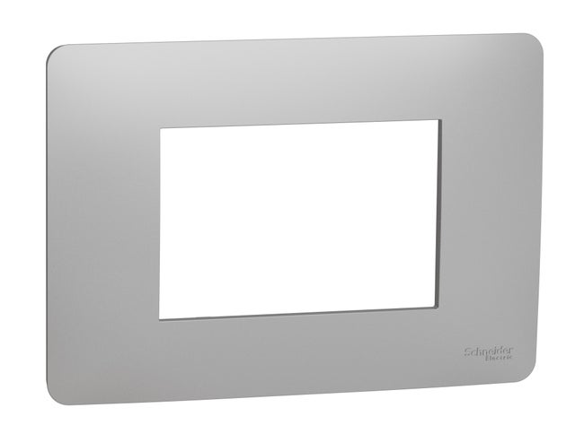 MARCO 3 MODULO CAJA RECTANGULAR SERIE NEW UNICA ALUMINIO
