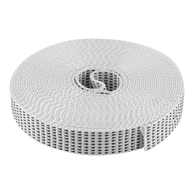 CINTA PARA PERSIANA 20 MM BLANCO CON PINTAS 6 M