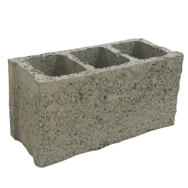 BLOQUE DE HORMIGÓN GRIS 50X25X12 CM