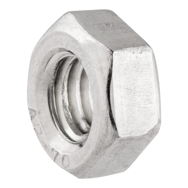 TUERCA HEXAGONAL DIN 934 ACERO INOXIDABLE A2 M6. 25 UDS. - 1