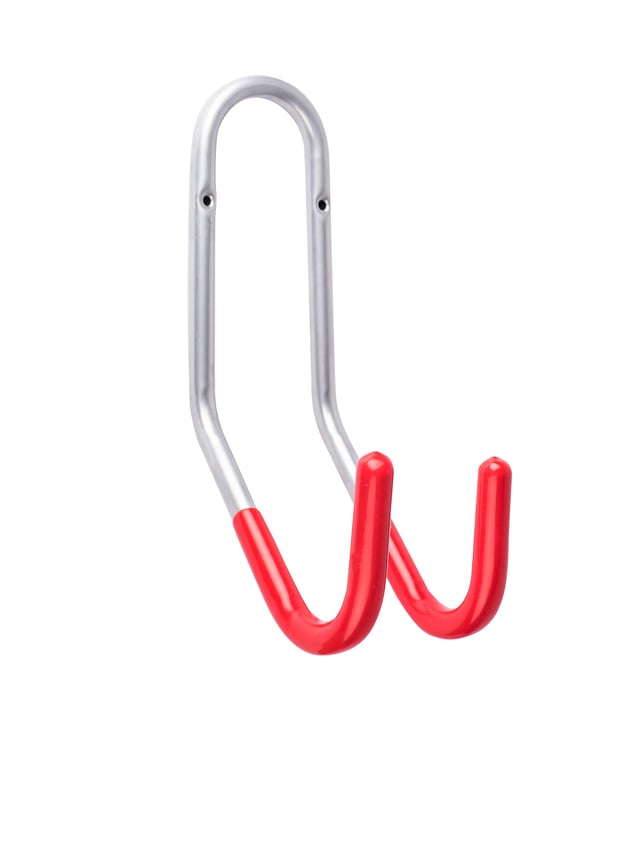 GANCHO PARA BICICLETA EN PARED METÁLICO 330X185MM