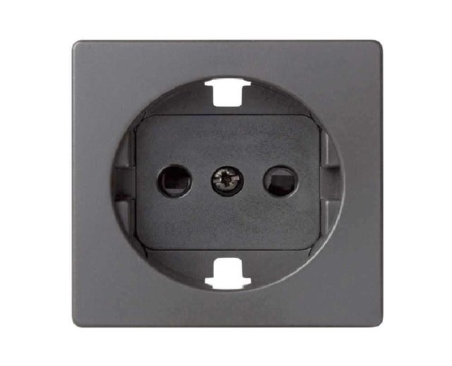 TAPA SCHUKO SERIE SIMON 82 CONCEPT TITANIO