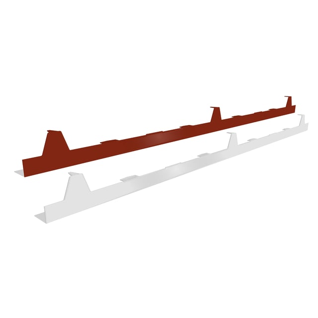 REMATE FRONTAL METAL ISOTEGO ROJO 1 M