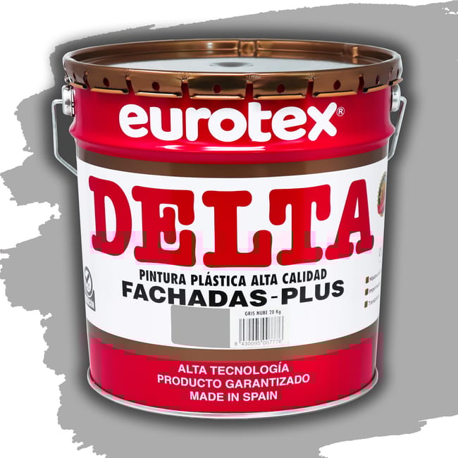 REVESTIMIENTO FACHADAS DELTA PLUS  20KG GRIS NUBE - 1