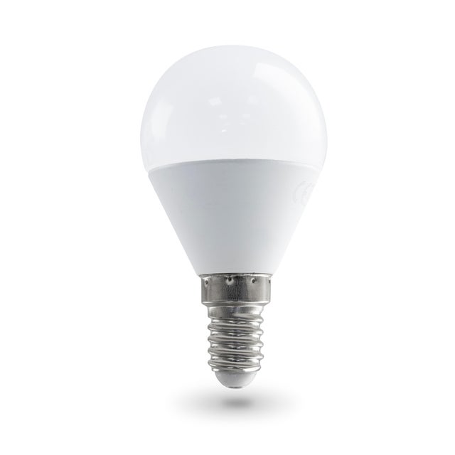 BOMBILLA LED ESFÉRICA E14 420LM 4W LUZ CALIDA