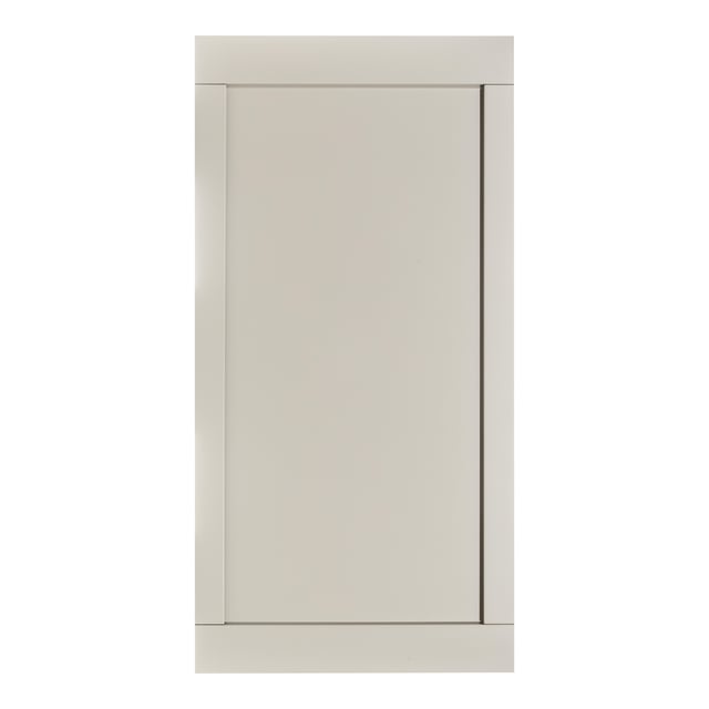 PUERTA PARA MUEBLE DE COCINA MENORCA GRIS CLARO MATE MDF 140X60CM