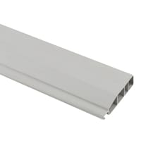 LAMA FINAL PARA PERSIANA PVC GRIS . 2 M - 1