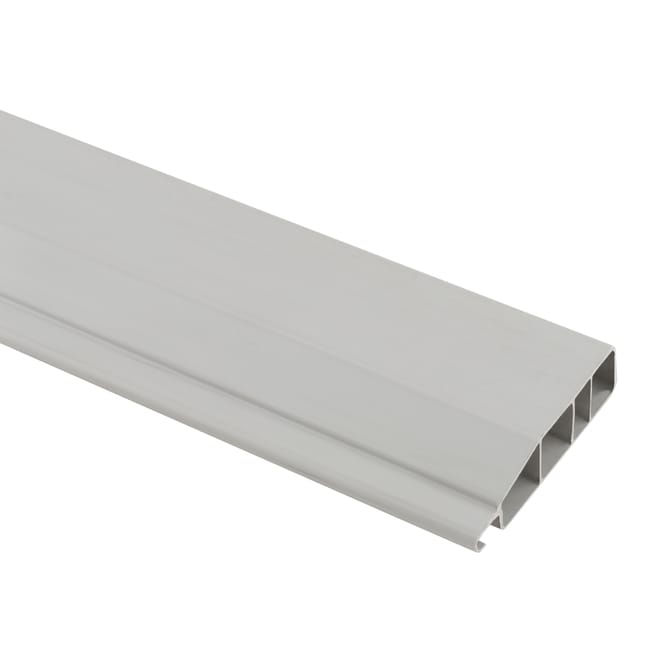 LAMA FINAL PARA PERSIANA PVC GRIS . 2 M - 1