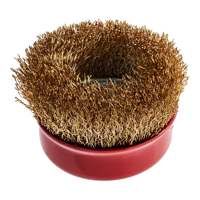 CEPILLO AMOLADORA COPA  75 MM BELLOTA