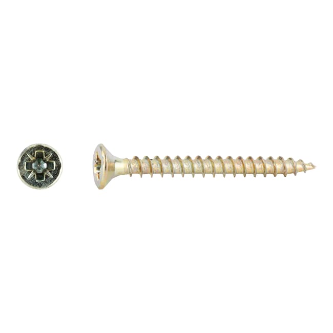 TORNILLOS TIRAFONDO PARA MADERA BICROMATADOS 3,5X35MM. 500UDS - 1