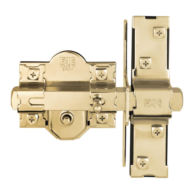 CERROJO PUERTA DE SEGURIDAD ANTIBUMPING DORADO FAC